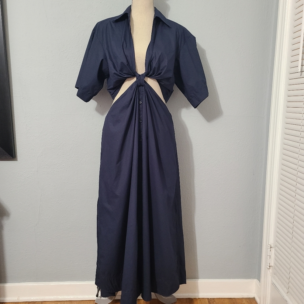 A. L.‎ C. Georgia Cutout Shirt Dress Size 14